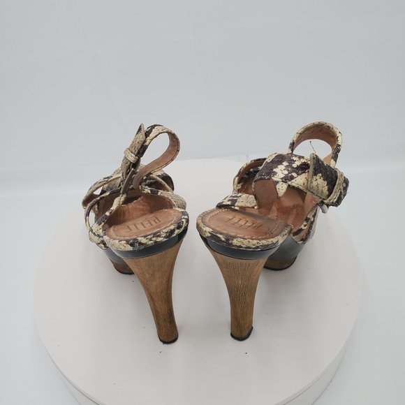 Animal Print Platform Heels - Picture 4 of 4